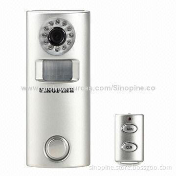 GSM home security alarm system with remote control and video recorder